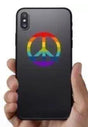 Car Sticker - Rainbow Peace