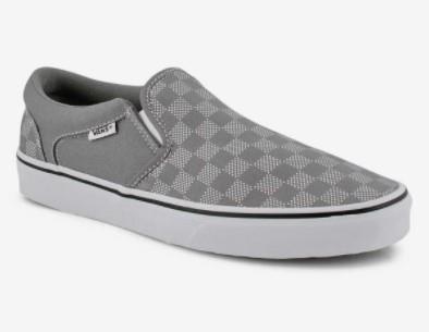 Vans asher clearance slip on mens