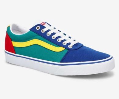 vans green yellow red