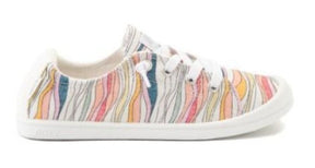 Roxy Girls Bayshore IV - Girls Slip On Shoe - Sneakers Plus