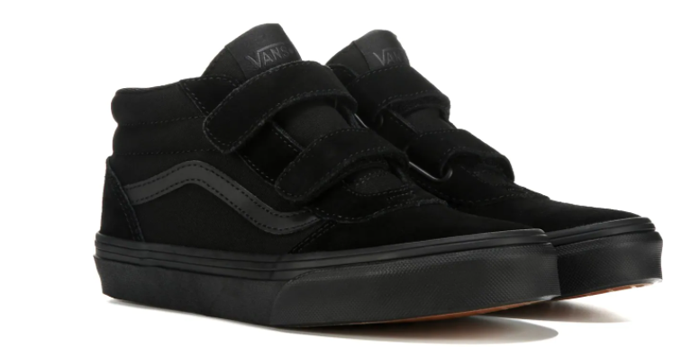 Vans Ward Mid Velcro - Kids Skate Shoe - Sneakers Plus