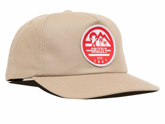 Grizzly Mens Hat Cairo Unstructure