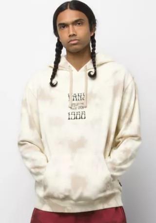 Vans Mens PO Hoodie Tie Dye Oatmeal | Sneakers Plus
