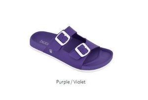 Biotime Womens Bali Sandals purple | Sneakers Plus