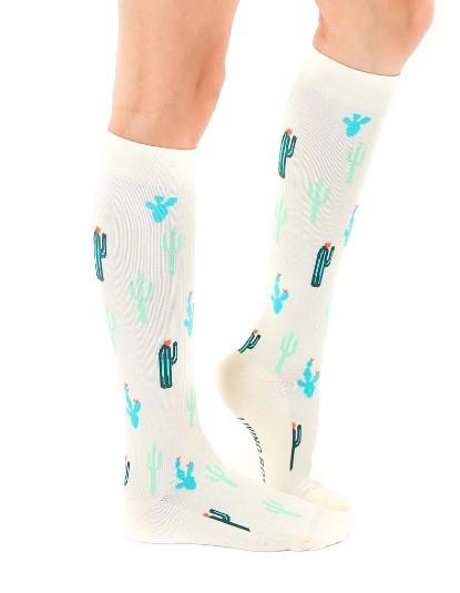 Living Royal Cactus - Compression Socks | Sneakers Plus