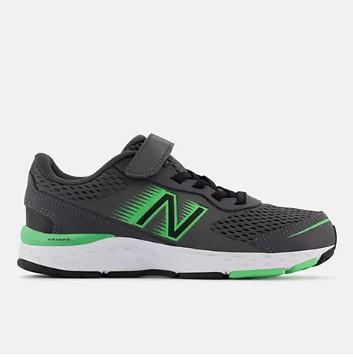 New Balance 680v6 - Boys Running Shoe Magnet-Spring-Black | Sneakers Plus