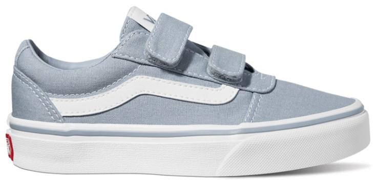 Girls on sale vans grey