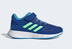 Adidas Duramo 10 EL - Kids Running Shoe Blue-Green | Sneakers Plus