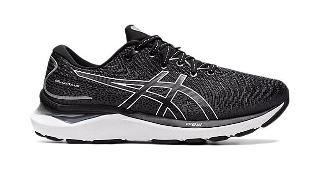 Asics Gel-Cumulus 24 (D) - Womens Wide Running Shoe Grey-White | Sneakers Plus