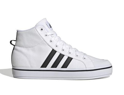 Adidas shoes high outlet tops black and white