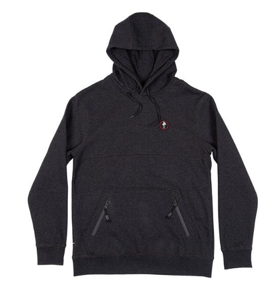 Hoodie with zipper pouch best sale