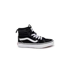 Vans Filmore Hi - Boys Hi Top Shoes Black-White | Sneakers Plus