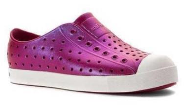Native Jefferson Junior Raspberry Iridescent | Sneakers Plus